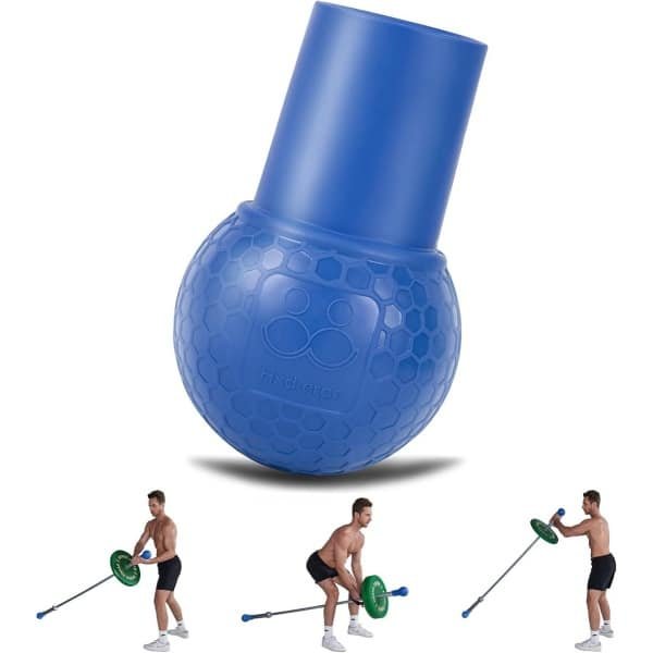 Landmine Attachment T-Bar Rij Platform voor Olympische Stangen - 360° Rotatie voor Krachttraining en Fitness