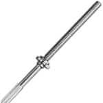 Lange Halterstang 180 cm met Schroefsluiting - 25 mm Diameter - Ideaal voor Fitness en Krachttraining