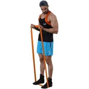 Lichte Weerstandsband Loop voor Yoga, Fitness en Krachttraining - 104 cm