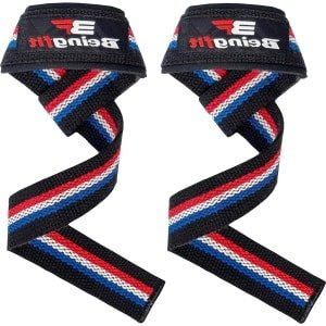 Lifting Straps 60 cm - Robuust en Comfortabel voor Krachttraining en Bodybuilding - 6 Kleuren (Frankrijk) fitness straps