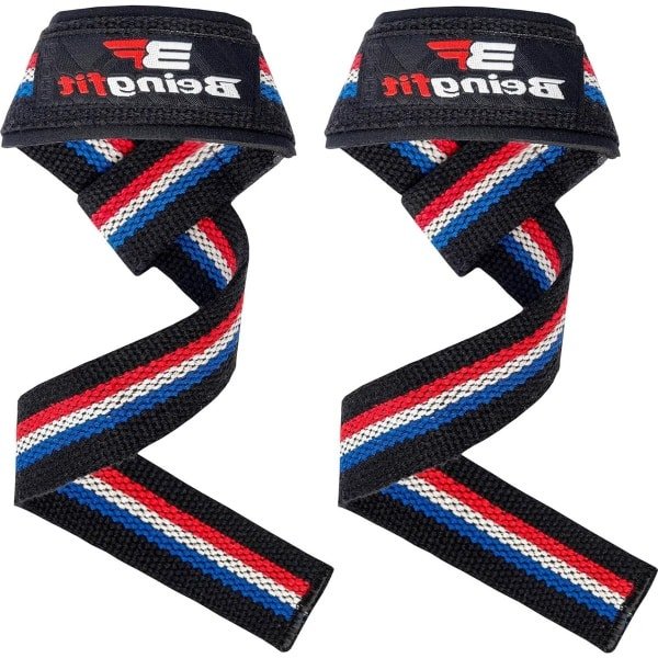 Lifting Straps 60 cm - Robuust en Comfortabel voor Krachttraining en Bodybuilding - 6 Kleuren (Frankrijk) fitness straps