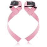 Lifting Straps Dames - Roze Padded Gym Straps voor Deadlift & Krachttraining - Extra Grip & Comfort - Fitness Straps / Wrist Wraps Alternatief - Set van 2