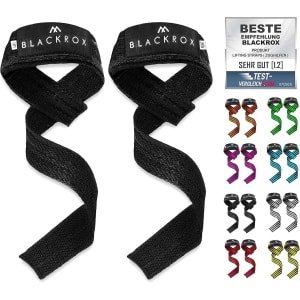 Lifting Straps Kettelbells en Dumbbells, Gevoerde Grip Hulp voor Deadlifts en Krachttraining Mannen & Vrouwen