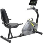 Ligfiets Hometrainer - Ligfiets Fitnessfiets - Hometrainer Magnetisch - Cardio Fiets - Hartslagmeter - 8 Weerstandsniveaus - Ergonomisch Verstelbaar Zadel