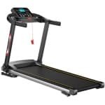 Livista Opvouwbare Loopband - Extra Brede Antislip-Loopband - Digitale Stille Motor - 6 Modi & 40 Voorgeprogrammeerde Trainingsprogramma's - Verstelbare Hoogte - 6-traps Schokdemping - Tot 12km/u - 100kg Draagvermogen