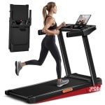 Loopband - Elektrische Loopband - Opvouwbare Loopband - Fitness Loopband - Hardloopband - Instelbare Helling 12% - 3.0 PK Motor & Ruim Loopvlak 97x40 cm