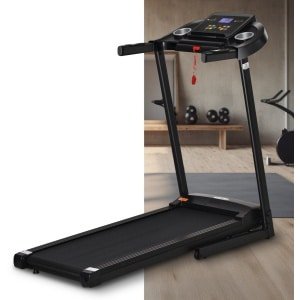 Loopband Inklapbaar - 1-12km/u - Wandelband - Walking Pad - Opvouwbare Loopband - Walkingpad - Treadmill - Zwart