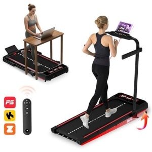Loopband Inklapbaar - Hometrainer Elektrisch - Walking Pad Fitness - beweegapparaat