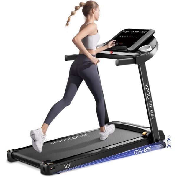 Loopband Inklapbaar - Hometrainer Elektrisch - Walking Pad Fitness - revalidatie