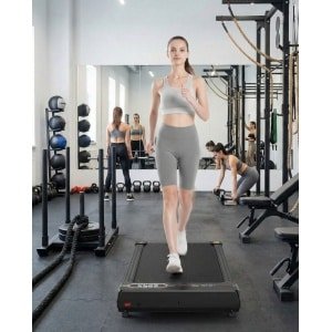 Loopband Inklapbaar met Helling voor Thuis & Onder Bureau - Compact Walking Pad 1-8 km/u - Stille 2,5 PK Motor - LCD Display - Ruimtebesparend & Lichtgewicht - Designbest