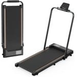 Loopband - Loopbanden - Wandelband - Walking Pad - Treadmill - Opvouwbaar - met LED-Display - Max Snelheid 1-6KM/h - 2.5 PK Motor - 40dB - 120kg Max. Belasting - 8 Lagen Loopgordels - 119.5 x 56 x 100.3cm - Zwart
