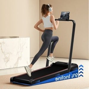 Loopband - Looptrainer - Loopmachine - Walking Pad - Opvouwbare Loopband - Compact Formaat - Stil Met 2,5 PK Motor