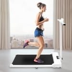 Loopband - Treadmill - Hardloopband - Fitnessapparaat - Wandeltreadmill - Inklapbaar Design - 0,75 HP Motor - Brede Loopmat - LED Display - Smartphonehouder - Compact Voor Thuisgebruik