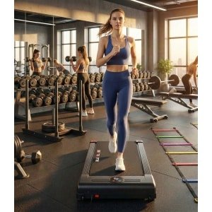 Loopband Walking Pad 2.2 PK - Compact & Stil Onder Bureau - 1-9 km/u - Bluetooth App - LED Display - Opvouwbaar - Thuis & Kantoor - Designbest