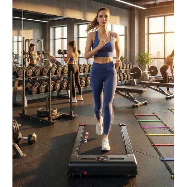 Loopband Walking Pad 2.2 PK - Compact & Stil Onder Bureau - 1-9 km/u - Bluetooth App - LED Display - Opvouwbaar - Thuis & Kantoor - Designbest