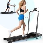 Loopband - Walking Pad - Hardloopband - Wandelband - Loopmat - Compact Inklapbaar - Krachtige 2,5 PK Motor - 7% Verstelbare Hellingshoek