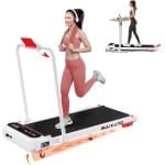 Loopband - Walking Pad - Thuis Trainen - Opvouwbaar Ontwerp - 114x58x104 cm - Wit