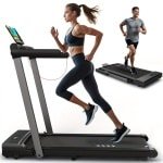 Loopband - Wandelband - Hardloopband - Treadmill - Walking Pad - Inklapbaar - 2,5 PK Motor - 12 Programma's & Dual LED Display