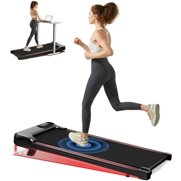 Loopband - Wandelband - Hardloopband - Treadmill - Walking Pad - Verstelbare Helling Tot 15% - Triple Dempingssysteem & 2,5 PK Fluisterstille Motor