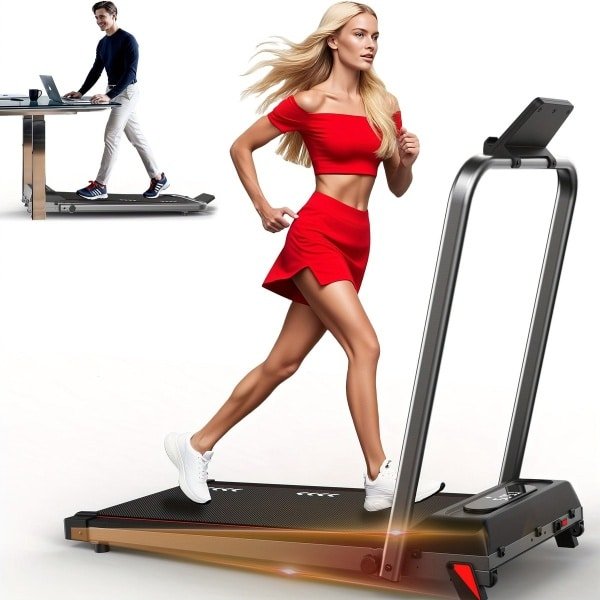 Loopband - Wandelband - Hardloopband - Walking Pad - Treadmill - 4% Helling - 2,25 PK Motor - Max. Belastbaar Tot 100 kg