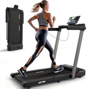 Loopband - Wandelband - Hardloopband - Walking Pad - Treadmill - Inklapbaar Ontwerp - 2,5 PK Motor & 12 km/u Snelheid