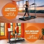 Loopband - Wandelband - Joggingband - Fitnessband - Trainingsapparaat - Compact Inklapbaar Design - 7-Laags Dempingssysteem - Zwarte Loopband Met 2,25 PK Motor