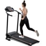 Loopband - Wandelband - Loopband - Opvouwbare Loopband - met Luidspreker - Walking Pad - Walkingpad - voor Thuisgymnastiek Fitness - Zwart - Compact Opvouwbaar Ontwerp