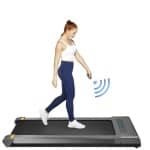 Loopband - Wandelband - Walking Pad - Walkingpad - Treadmill - Loopband Voor Onder Het Bureau - Loopbanden Voor Hardlopen - Verstelbaar - Draagbare Loopmat - 500W Motor - Snelheid 1-6,0 KM/U - Zilver
