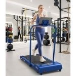 Loopband inklapbaar - Walking Pad & Treadmill tot 12 km/u, 2,2 PK Motor, LED-Display, App-koppeling, Stil & Compact voor Thuis en Kantoor - Motion Pro 12 Designbest