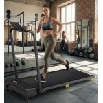 Loopband met Helling & HIIT - Opvouwbare Walking Pad 1-10 km/u - Onder Bureau Loopband - 2,5 PK Motor - Stil & Schokdempend - Inclusief Afstandsbediening - Zwart - Designbest