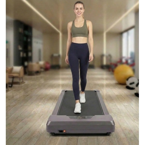 Loopband voor Onder Bureau & Kantoor - Elektrische Walking Pad 1-6 km/u - Stil, Compact & Met Afstandsbediening - Designbest