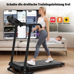 Loopband voor Thuis & Kantoor - Compacte Wandelpad - 2-in-1 Desk Treadmill - Belastbaar tot 120 kg - Hardlopen & Wandelen