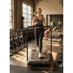 Loopband voor Thuis en Kantoor - Compacte Onder-Tafel Loopmachine met 5% Hellingshoek, LED-Display, Afstandsbediening, Stille 2,5 PK Motor, 150 kg Capaciteit - Designbest