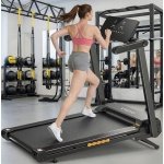 Loopband voor Thuis en Kantoor - Inklapbare 2-in-1 Wandelpad met 15% Automatische Hellingshoek, 1-10 km/u, LED-Touchscreen, Knievriendelijke Demping en Afstandsbediening - Designbest