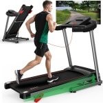 Loopband voor thuis inklapbaar - Max. 12 km/h, met helling - 15 programmas - Bluetooth-App-compatibiliteit - 120 kg belastbaarheid