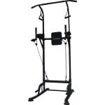 Luxari - Power Tower Pro - Verstelbaar - Inclusief weerstandsbanden - Pull up station - Dip station - Krachttraining - Krachtstation - Hometrainer - Sit ups - Pull up and dip station