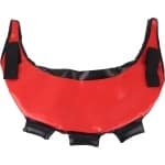 MK Stoer -Sportschool Fitness Zandzak - Krachttraining - Gewichten - Synthetisch Leder - Diverse Handgrepen - Thuissport Training - Zwart