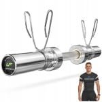 Marbo Sport - Korte olympische stang UF-G50-OLI-CH - Professionele apparatuur voor krachttraining - Belastbaarheid tot 320 kg