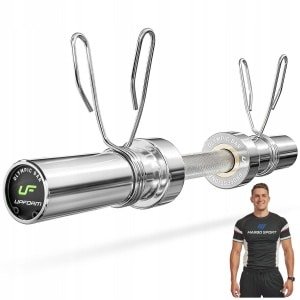 Marbo Sport - Korte olympische stang UF-G50-OLI-CH - Professionele apparatuur voor krachttraining - Belastbaarheid tot 320 kg