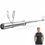 Marbo Sport - Olympische stang UF-G220-OLI-CH - Professionele apparatuur voor krachttraining - Uitzonderlijke duurzaamheid en ergonomisch ontwerp