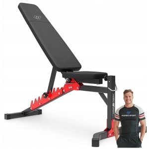 Marbo Sport - Verstelbare bank MH-L115 2.0 - Professionele apparatuur voor krachttraining - Hoge kwaliteit en veelzijdigheid