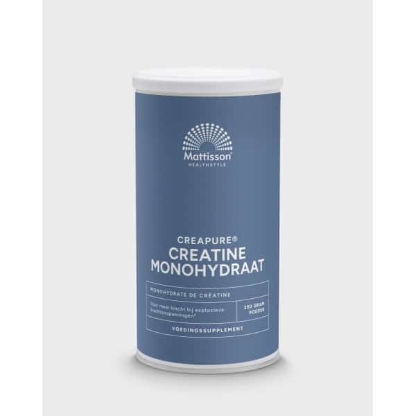 Mattisson - Creatine Monohydraat Poeder - Creapure - Vegan - 350 Gram