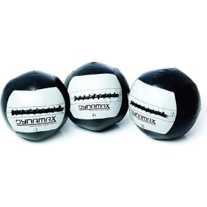 Medicijnbal Zwart Wit voor Krachttraining en Plyometrie 2 Kg