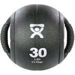 Medicijnbal met Dubbele Greep voor Krachttraining en Revalidatie - 13,6 kg