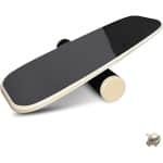 Mini Bike Compacte Hometrainer - Arm en Been Trainer - Pedal Trainer - Senior Fitnessapparaat - Thuis Workout Trainer - Lage Impact Cardiotraining - Hometrainer met Verstelbare Weerstand - Hometrainer - Balance Board - Balansbord