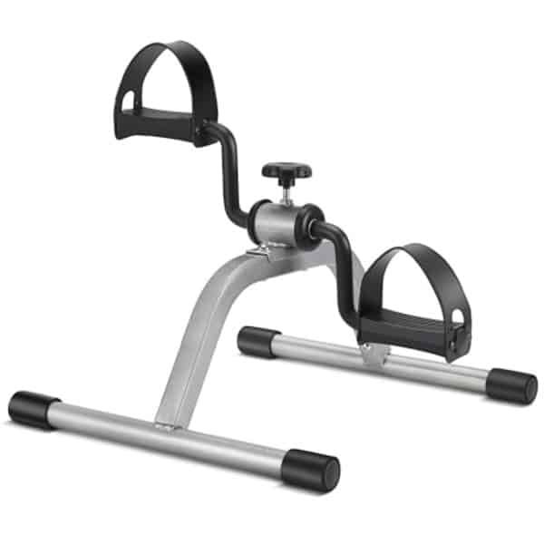 Mini Hometrainer voor Been- en Armherstel - Draagbare Vloerfiets met Verstelbare Spanning