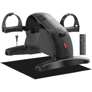 Mini elektrische hometrainer met 12 snelheidsniveaus voor benen en armen