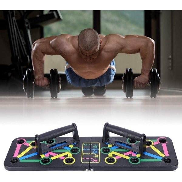 Multifunctioneel Push-up Board Opvouwbaar voor Krachttraining Thuis
