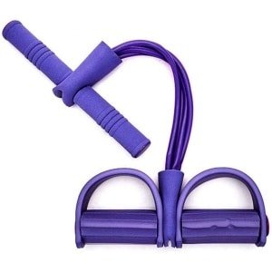 Multifunctionele spanningskabel voor beenoefeningen thuis - weerstandsbanden voor fitness training - draagbaar gym apparaat voor krachttraining.