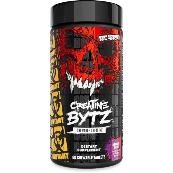 Mutant Creatine Bytz Chewables - 80 tabl - Berried Alive